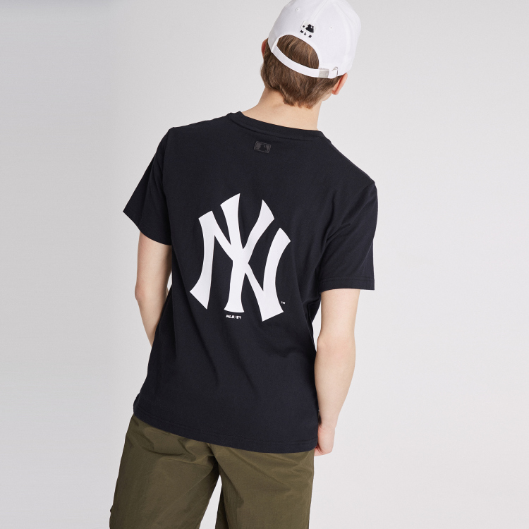 Áo Tshirt MLB basic 2021 NY  Đen
